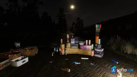 Pyroworks 1.0 di Windows, tangkapan layar 1 dari 2